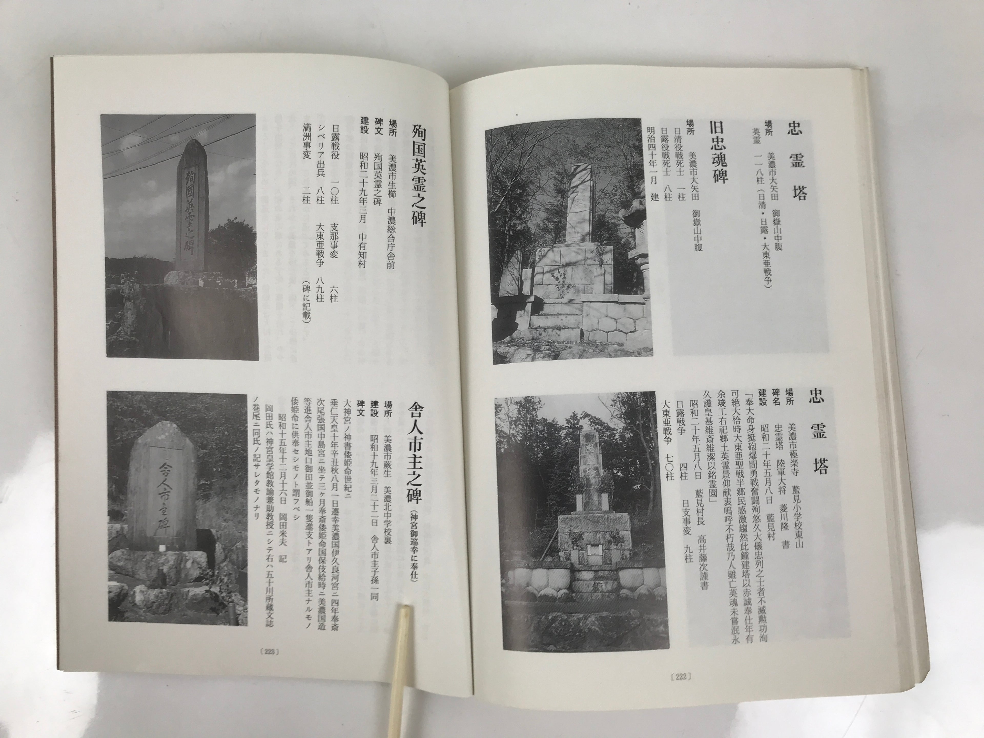 Japanese Book Jinmyocho 1998 Shinto Shrine Register Gifu Prefecture BA604