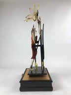 Japanese Bow Arrow Hamayumi Display Stand Music Box Vtg Boys Day New Year ID550