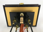 Japanese Bow Arrow Hamayumi Display Stand Music Box Vtg Boys Day New Year ID550