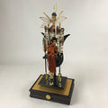 Japanese Bow Arrow Hamayumi Display Stand Music Box Vtg Boys Day New Year ID550