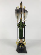 Japanese Bow Arrow Hamayumi Display Stand Vtg Boys Day New Year Black ID649