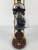 Japanese Bow Arrow Hamayumi Display Stand Vtg Boys Day New Year Wood ID654