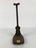 Japanese Bow Arrow Hamayumi Wooden Display Stand Vtg Boys Day New Year ID686