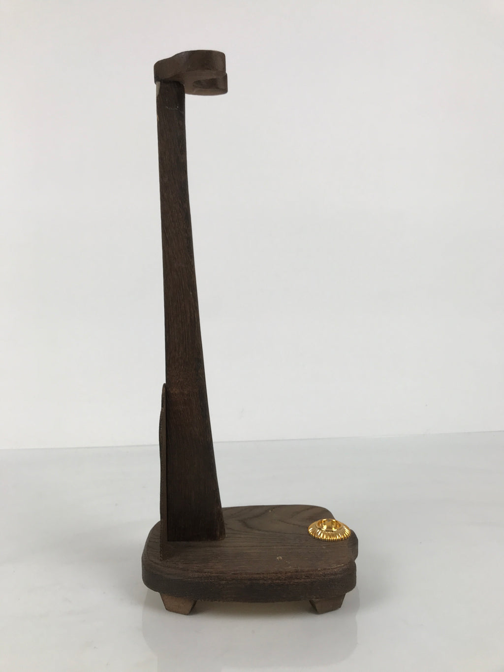Japanese Bow Arrow Hamayumi Wooden Display Stand Vtg Boys Day New Year ID686
