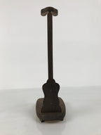 Japanese Bow Arrow Hamayumi Wooden Display Stand Vtg Boys Day New Year ID686