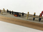 Japanese Boxed Display Art Tiny Dolls Daimyo-Gyoretsu Daimyo Procession JK519