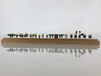 Japanese Boxed Display Art Tiny Dolls Daimyo-Gyoretsu Daimyo Procession JK519