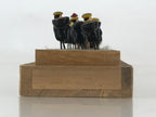 Japanese Boxed Display Art Tiny Dolls Daimyo-Gyoretsu Daimyo Procession JK519