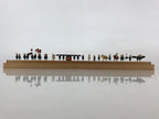 Japanese Boxed Display Art Tiny Dolls Daimyo-Gyoretsu Daimyo Procession JK519