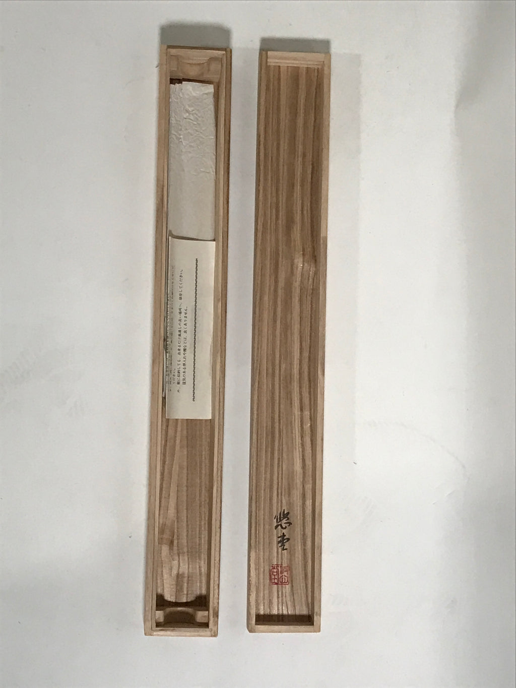 Japanese Boxed Hanging Scroll Kakejiku Vtg Hawk Pine Tree Mt Fuji Color KJ139