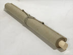 Japanese Boxed Hanging Scroll Kakejiku Vtg Men Boat River Mountains Color KJ138