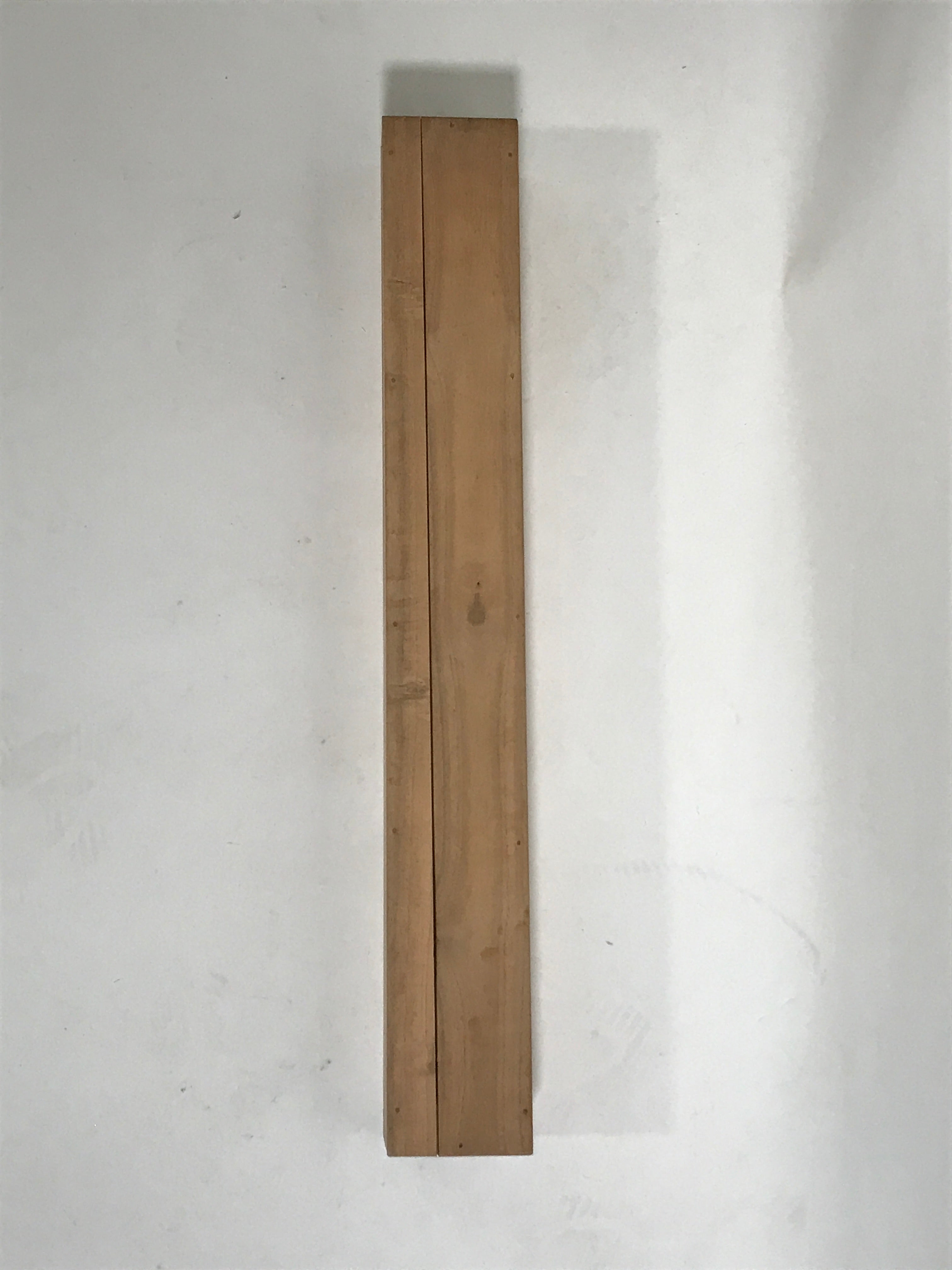 Japanese Boxed Hanging Scroll Kakejiku Vtg Men Boat River Mountains Color KJ138