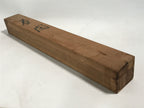 Japanese Boxed Hanging Scroll Kakejiku Vtg Owl Bird Tree Red Leaf Vine KJ136