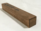 Japanese Boxed Hanging Scroll Kakejiku Vtg Philosophy Calligraphy Black KJ157