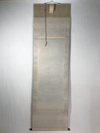 Japanese Boxed Hanging Scroll Kakejiku Vtg Pine Tree Cranes Red Sun Color KJ133