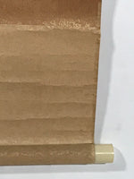 Japanese Boxed Hanging Scroll Kakejiku Vtg River Boat House Mountain Color KJ156