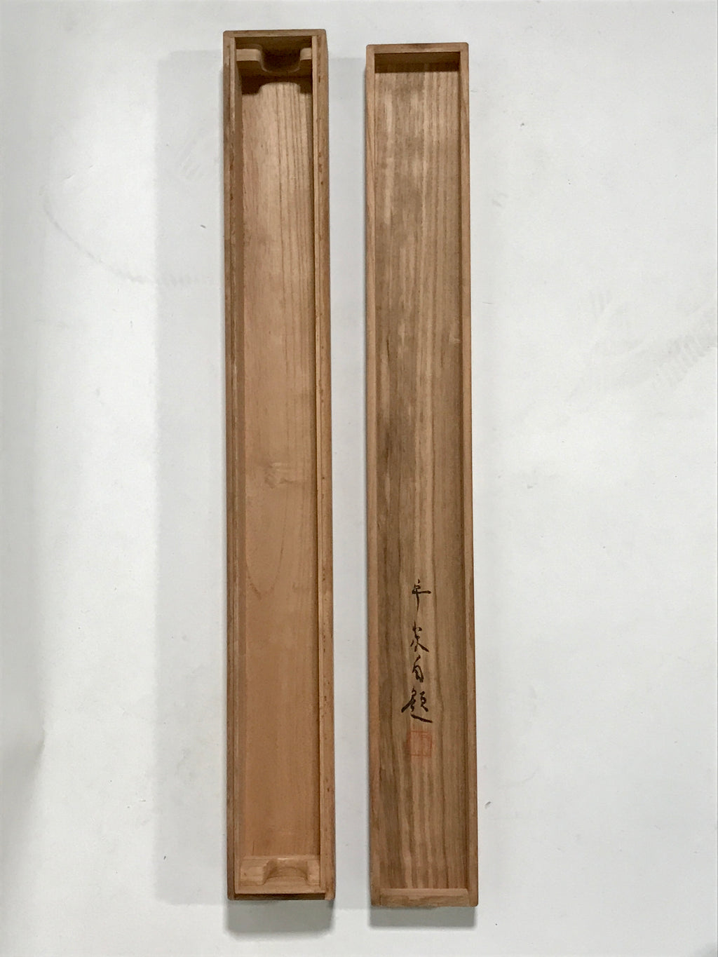Japanese Boxed Hanging Scroll Kakejiku Vtg Seto Inland Sea Landscape Color KJ137