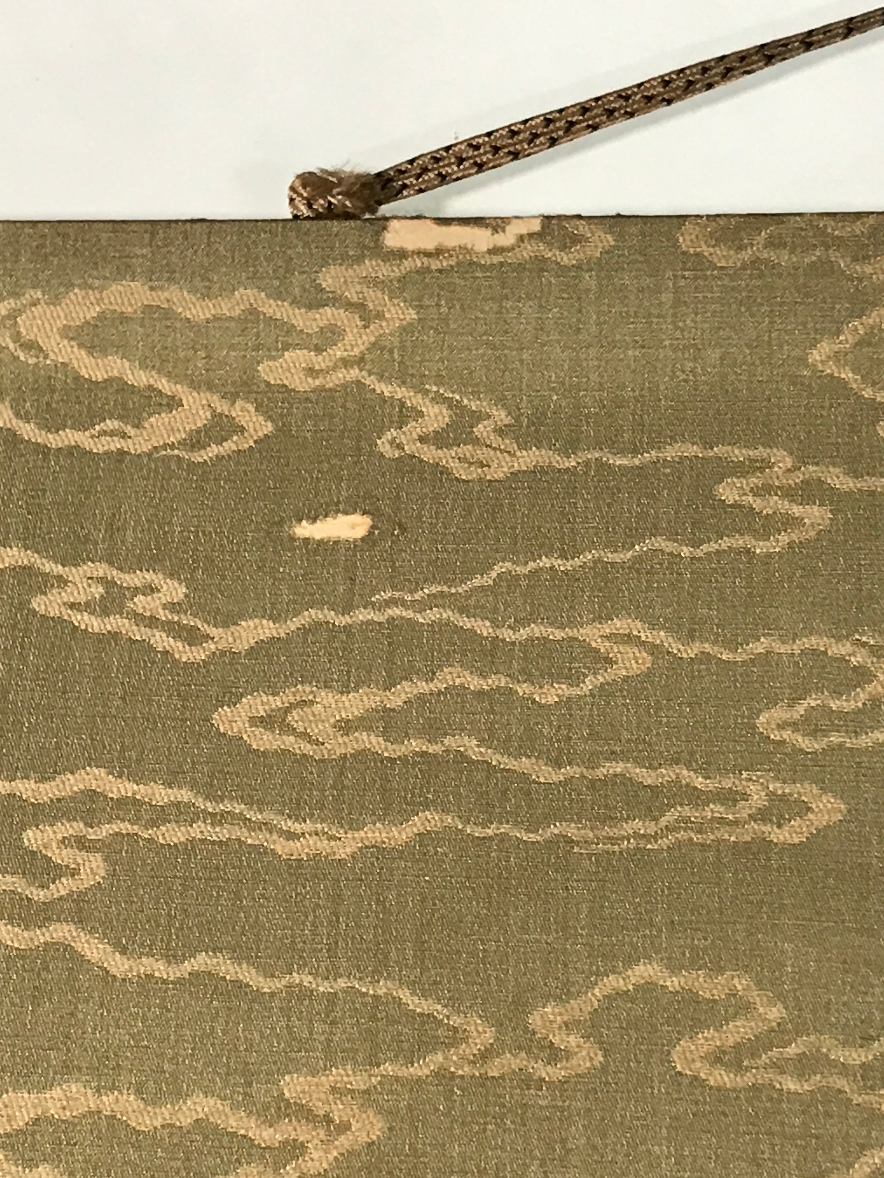 Japanese Boxed Hanging Scroll Kakejiku Vtg Sixteen Arhats Zen Buddhism KJ155