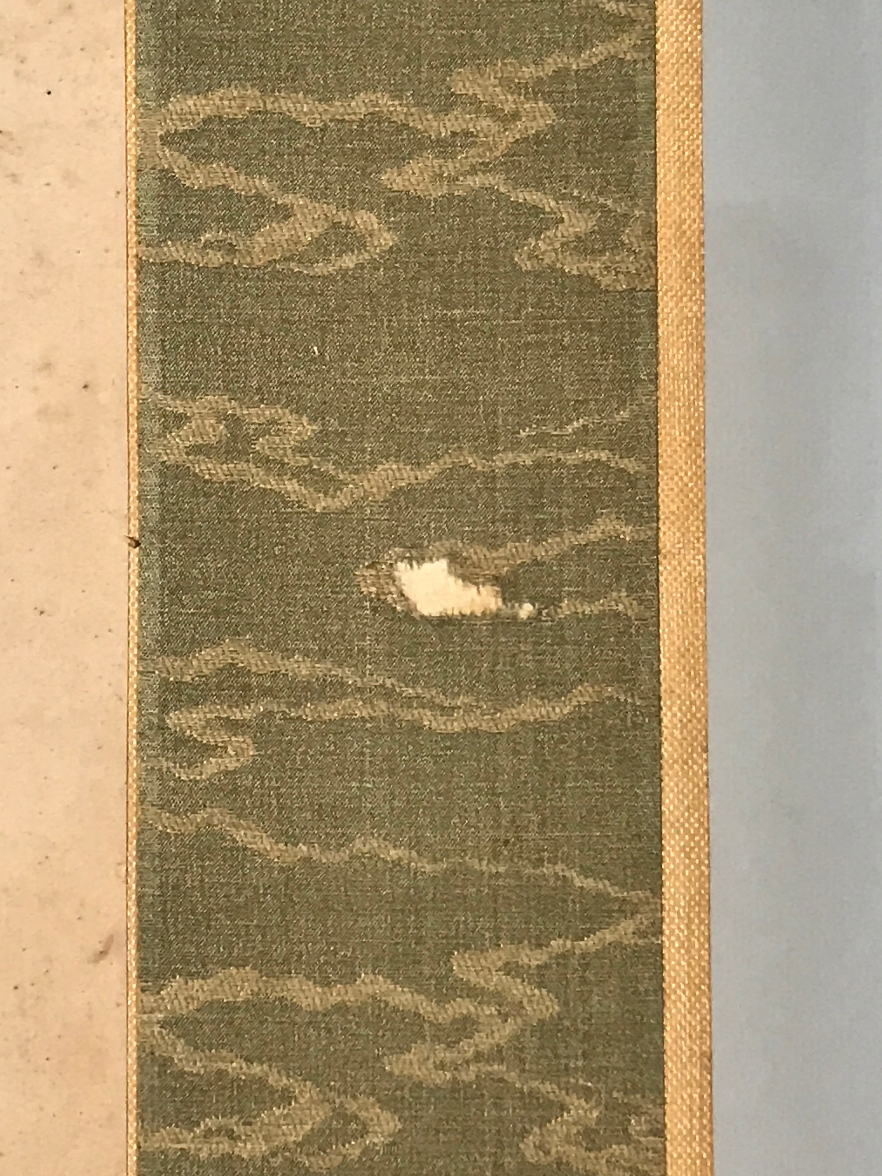 Japanese Boxed Hanging Scroll Kakejiku Vtg Sixteen Arhats Zen Buddhism KJ155