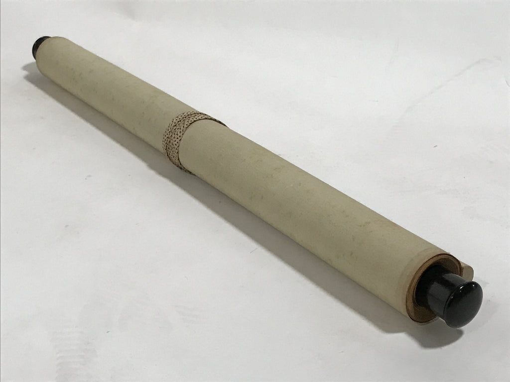 Japanese Boxed Hanging Scroll Kakejiku Vtg Sixteen Arhats Zen Buddhism KJ155