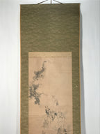 Japanese Boxed Hanging Scroll Kakejiku Vtg Sixteen Arhats Zen Buddhism KJ155