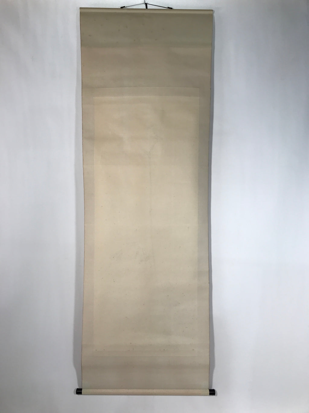 Japanese Boxed Hanging Scroll Vtg Bird Singing Old Tree Miyamoto Musashi KJ33