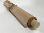 Japanese Boxed Hanging Scroll Vtg Guardian White Dragon Zenkai Kakejiku KJ36