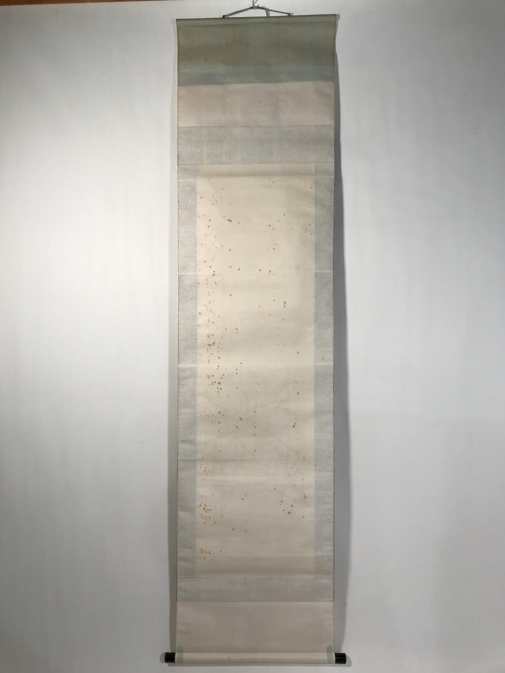 Japanese Boxed Hanging Scroll Vtg Kakejiku Horse Ema Plaque Plum Tree Pink KJ143