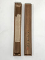 Japanese Boxed Hanging Scroll Vtg Kakejiku Horse Ema Plaque Plum Tree Pink KJ143