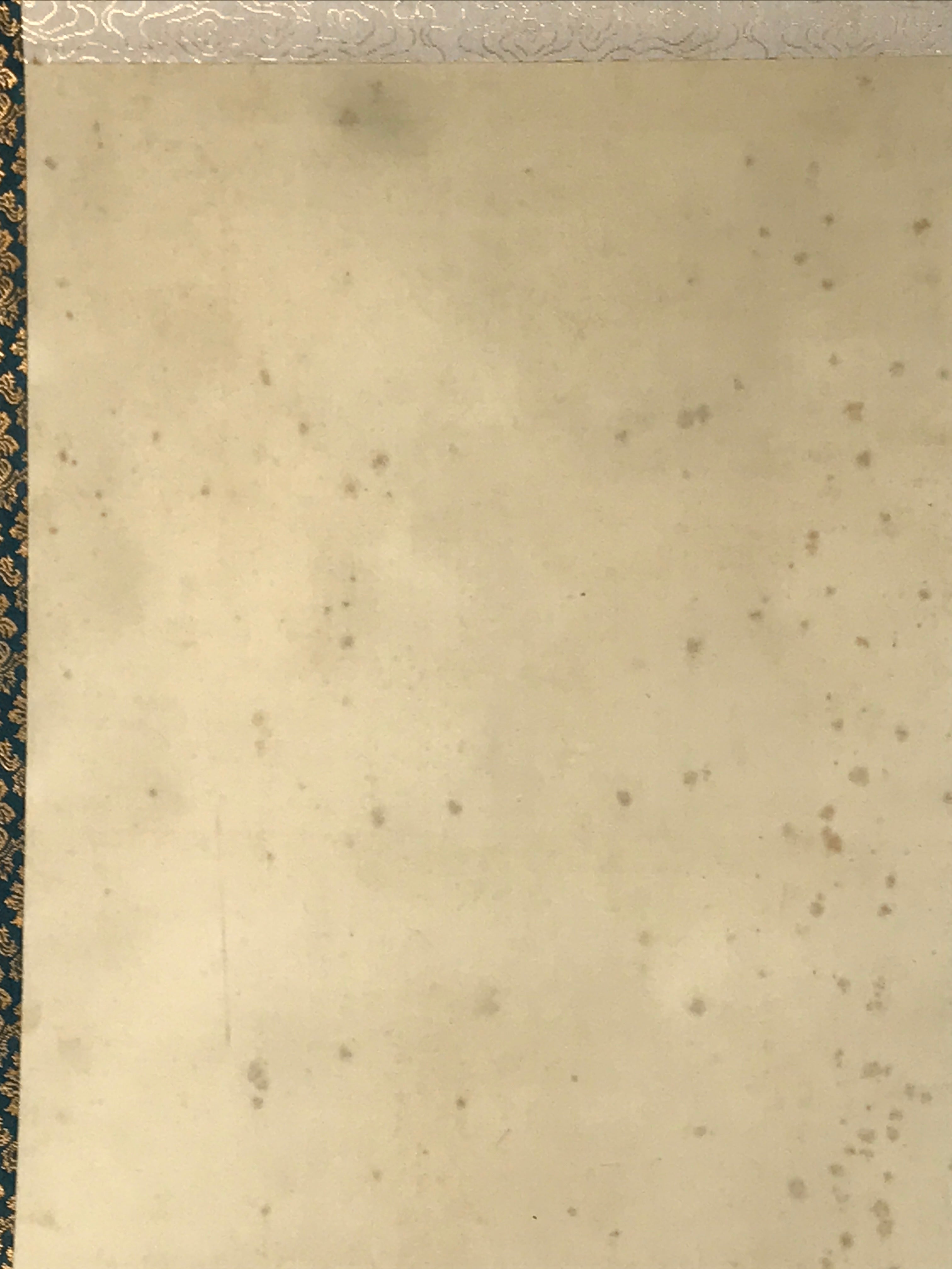 Japanese Boxed Hanging Scroll Vtg Kakejiku Horse Ema Plaque Plum Tree Pink KJ143