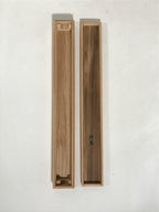 Japanese Boxed Hanging Scroll Vtg Kakejiku Man Hanging Vine Tiger Zen Koan KJ160