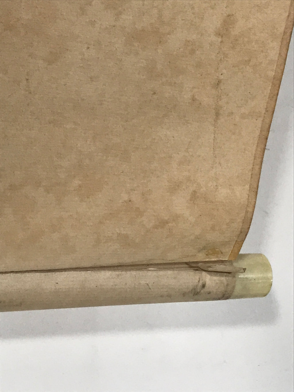 Japanese Boxed Hanging Scroll Vtg Kakejiku River Algae Waterfall Mountain KJ152