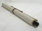 Japanese Boxed Hanging Scroll Vtg Kakejiku Sosho Cursive Calligraphy Black KJ147