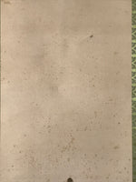 Japanese Boxed Hanging Scroll Vtg Kakejiku Standing Hina Dolls Portrait KJ159