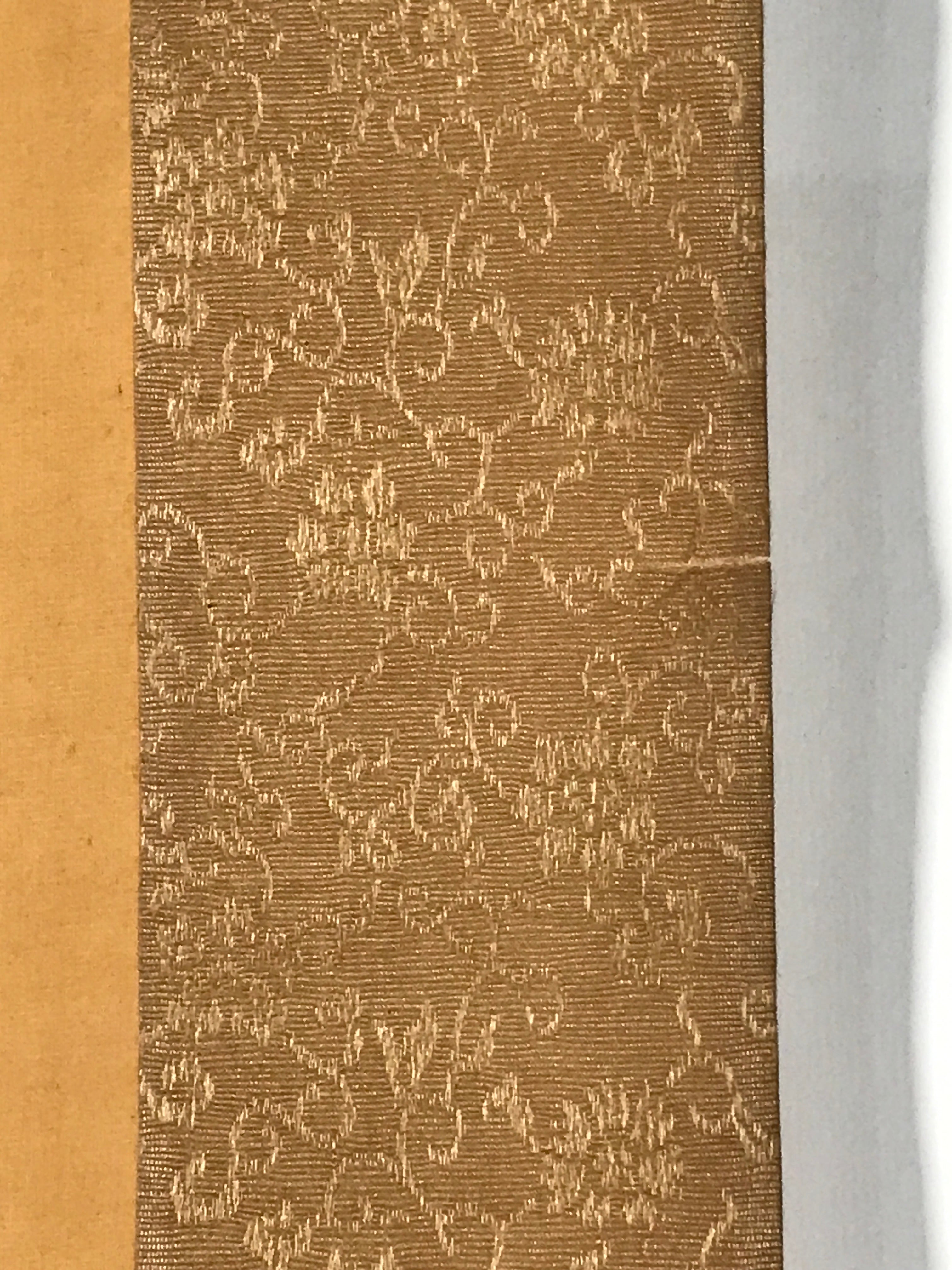 Japanese Boxed Hanging Scroll Vtg Kakejiku Tajimamori God Sweets Portrait KJ162