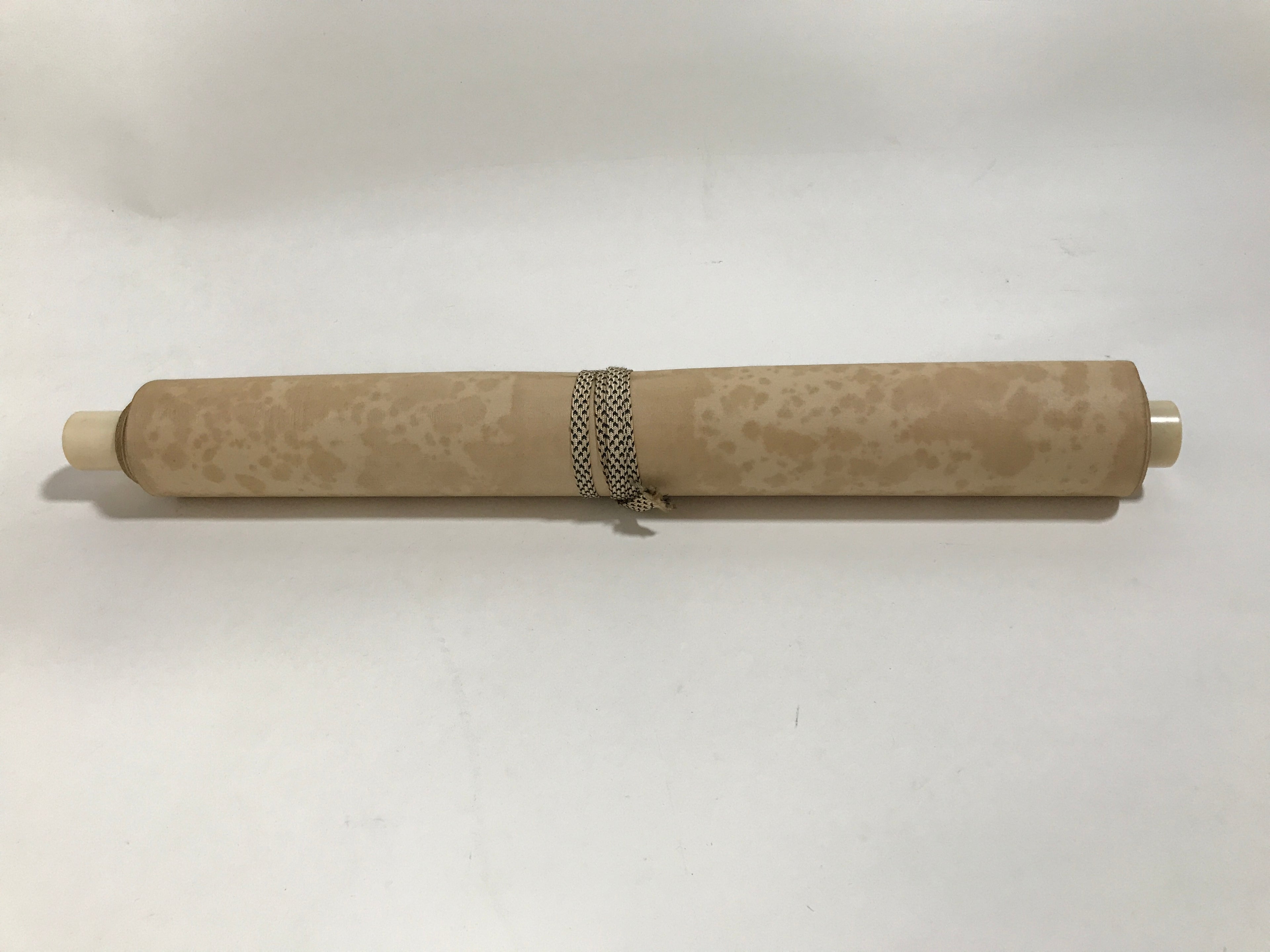 Japanese Boxed Hanging Scroll Vtg Morning Sun Calm Waves Kakejiku KJ31