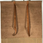 Japanese Boxed Hanging Scroll Vtg Morning Sun Calm Waves Kakejiku KJ31