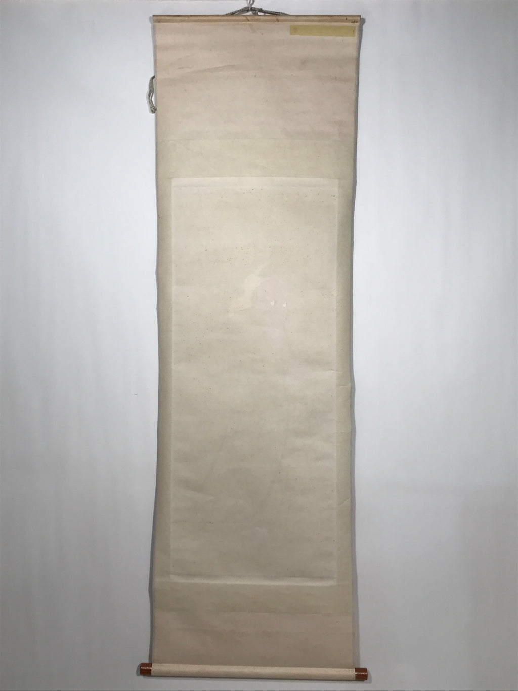 Japanese Boxed Hanging Scroll Vtg Tachi Daruma Zen Buddhist Kakejiku SC963