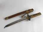 Japanese Boy's Day Bow Arrow And Sword Display Stand Set Vtg Amulet ID509
