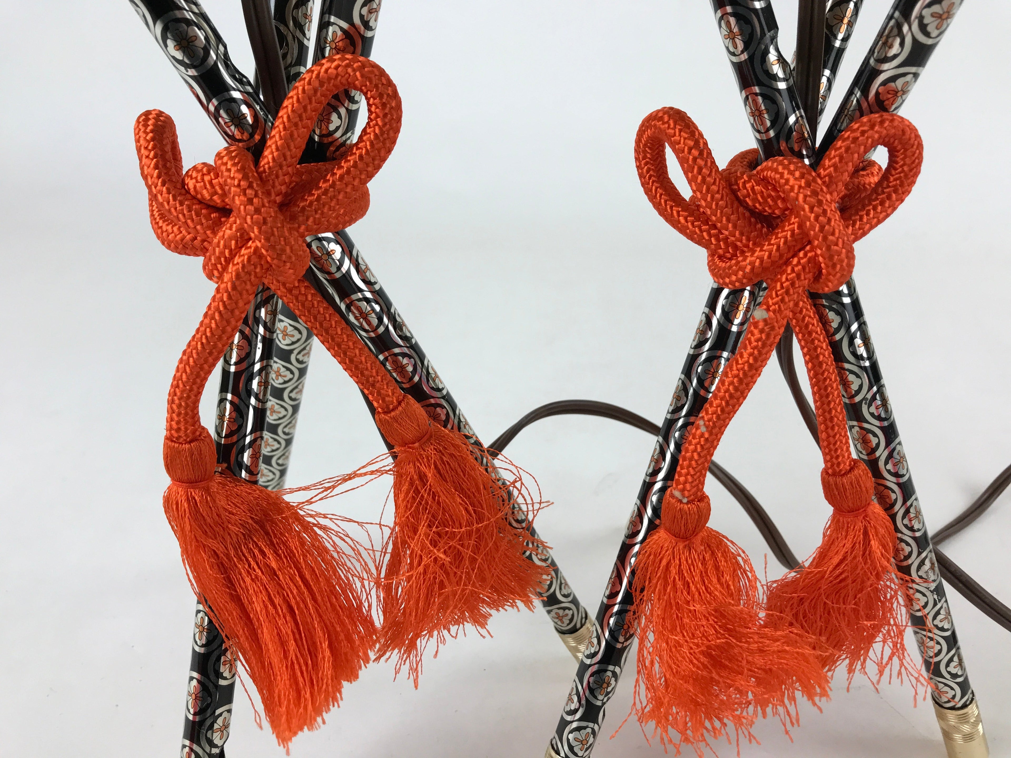 Japanese Boys' Day Display Kagaribi Lantern Pair Electric Bonfire Brazier ID540