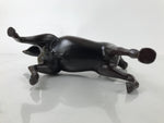 Japanese Bronze Horse Statue Vtg Large Zodiac Uma Animal Okimono Brown ST15