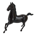 Japanese Bronze Horse Statue Vtg Large Zodiac Uma Animal Okimono Brown ST15