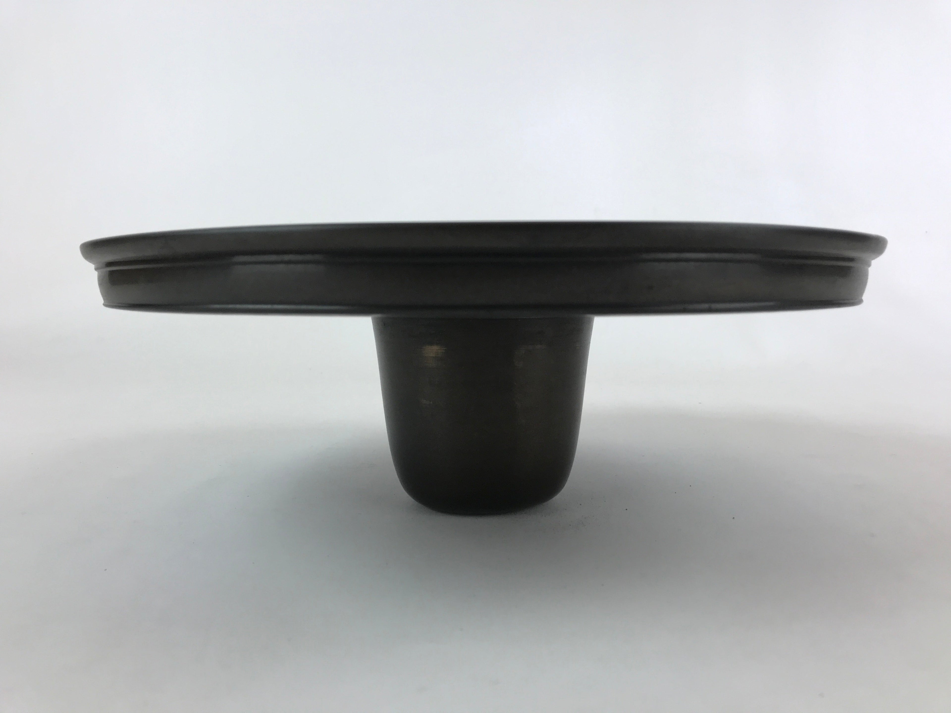 Japanese Bronze Usubata Flower Vase Top Vtg Ikebana Arrangement Kabin UB54