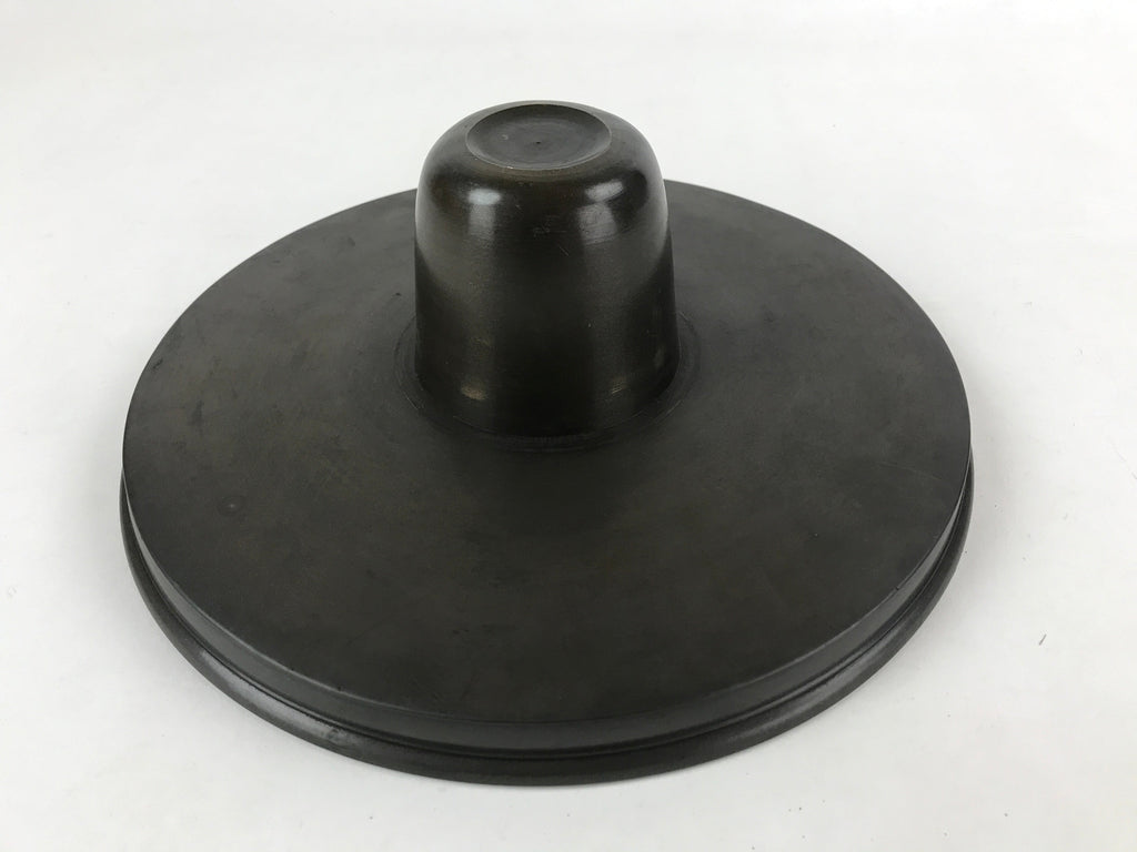 Japanese Bronze Usubata Flower Vase Top Vtg Ikebana Arrangement Kabin UB54