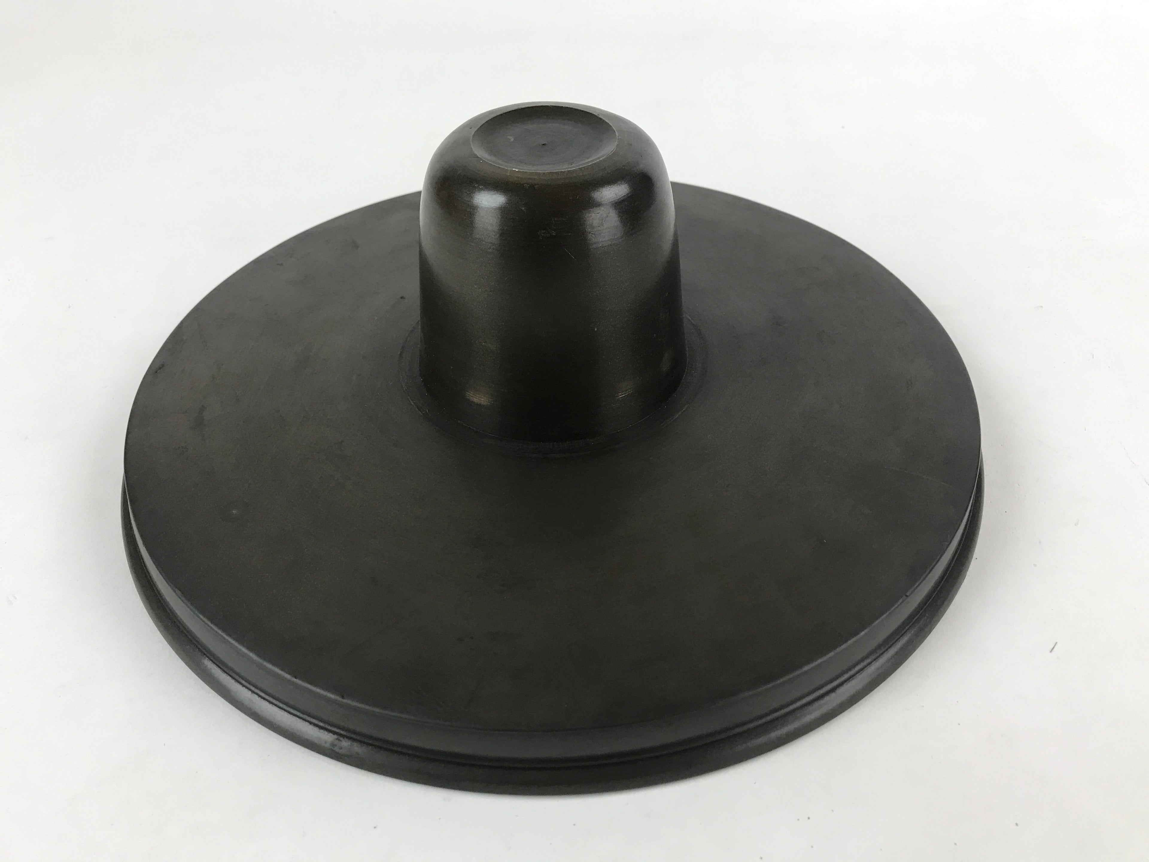 Japanese Bronze Usubata Flower Vase Top Vtg Ikebana Arrangement Kabin UB54