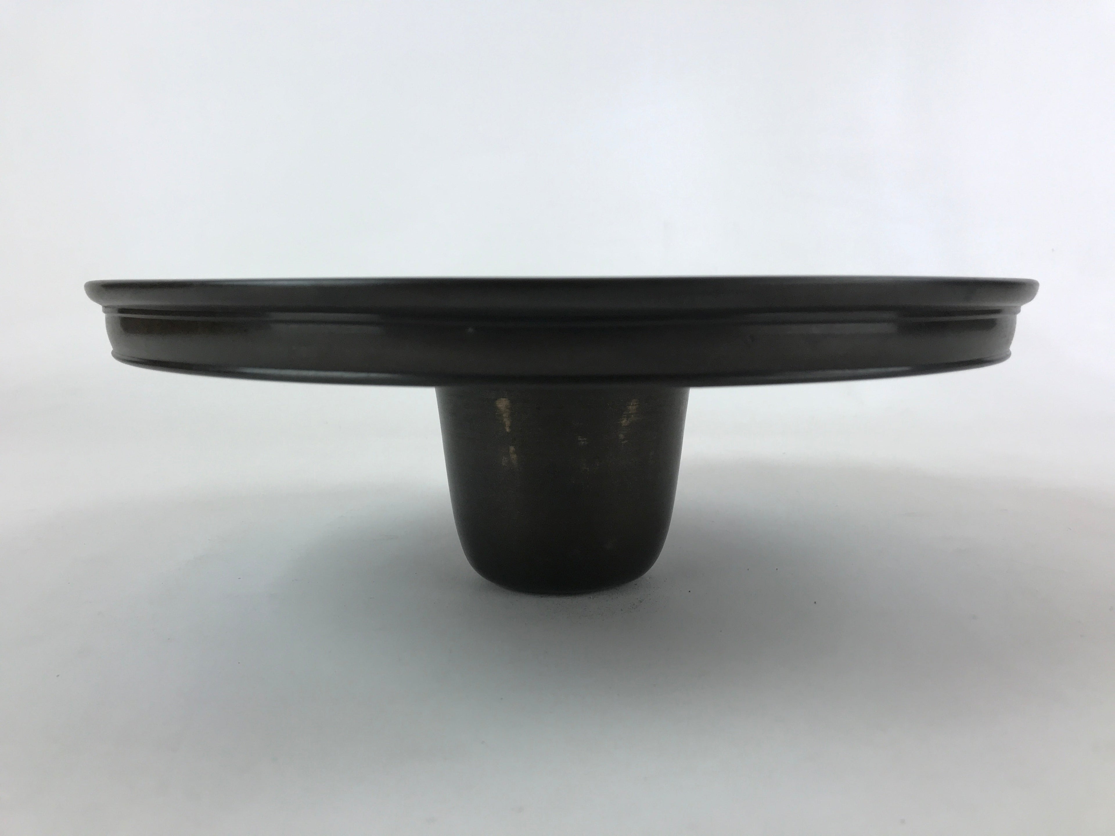 Japanese Bronze Usubata Flower Vase Top Vtg Ikebana Arrangement Kabin UB54