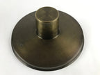 Japanese Bronze Usubata Flower Vase Vtg Ikebana Arrangement 2pc Kabin UB55