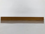 Japanese Brushed Lacquer Wood Serving Tray Obon Rectangle Bellflower Kikyo L587