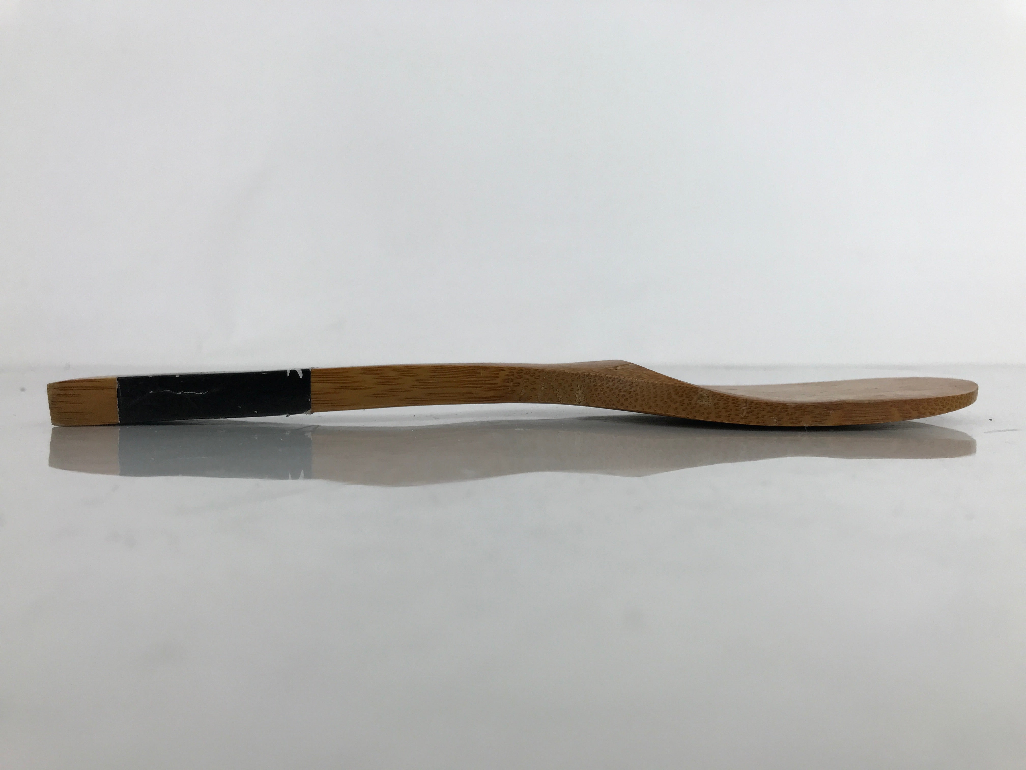 Japanese Brushed Lacquer Wood Sushi Rice Paddle Vtg Spatula Scoop Shamoji JK743