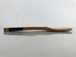 Japanese Brushed Lacquer Wood Sushi Rice Paddle Vtg Spatula Scoop Shamoji JK743